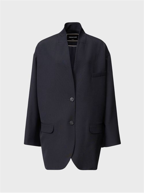 Giacca in tecno tailoring con collo in piedi FABIANA FILIPPI | GCD266F220D7545146